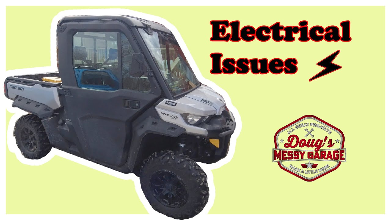 Ремонт электрики на Can-Am Defender