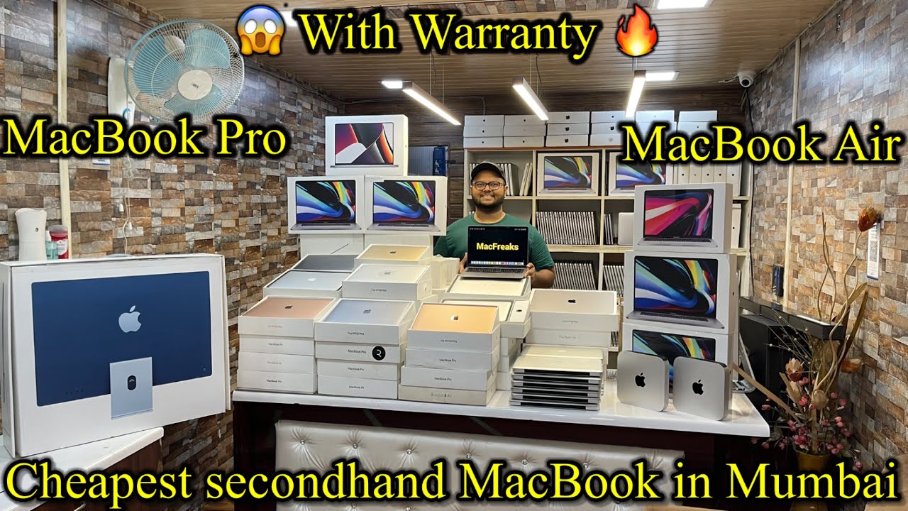 Mumbiker Nikhil yaha se laptops leta hai | second hand MacBook with warranties |
