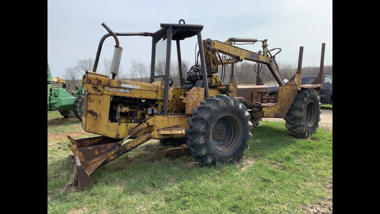 1001 - Gafner Iron Mule Forwarder Will Be Sold At Auction!