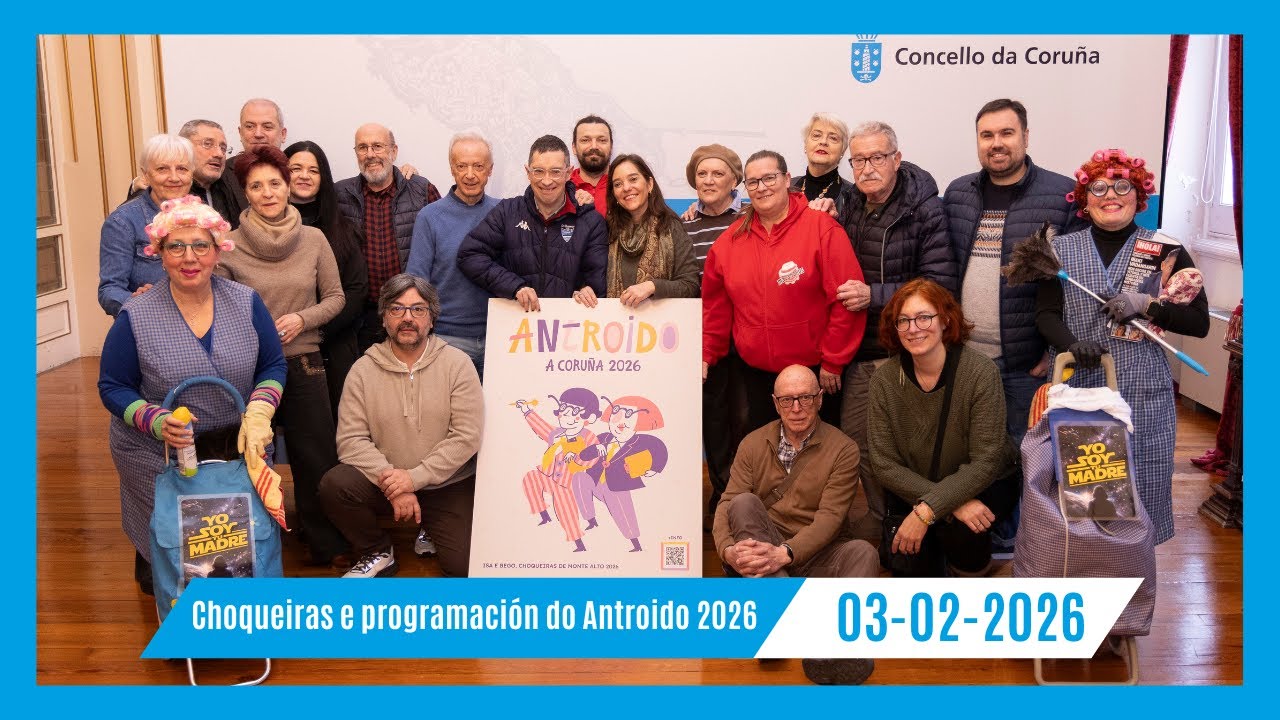 Rolda de prensa | Choqueiras e programación do Antroido 2026