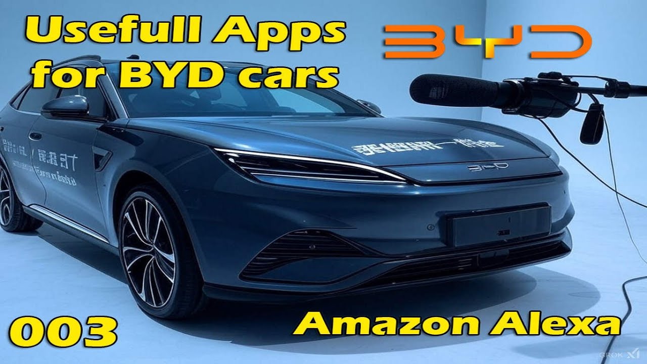 شرح تثبيت تطبيق Alexa على شاشة BYD | How to Install Alexa on BYD Screen 