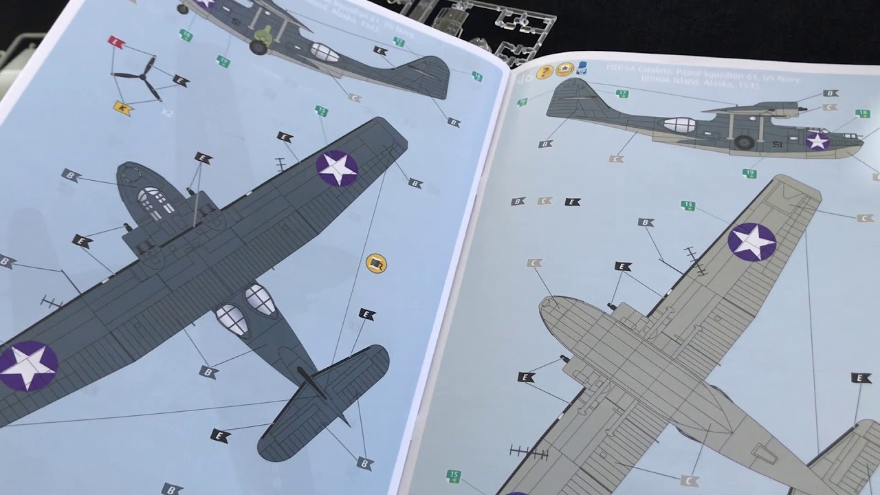 Revell  PBY-5A Catalina, 1:72 scale - In-Box Review