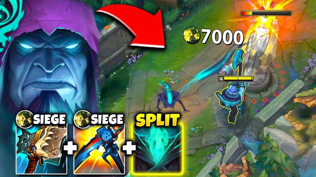 Yorick but I can literally ONE SHOT turrets from full health (NEW TURRET DESTROYER ITEM)