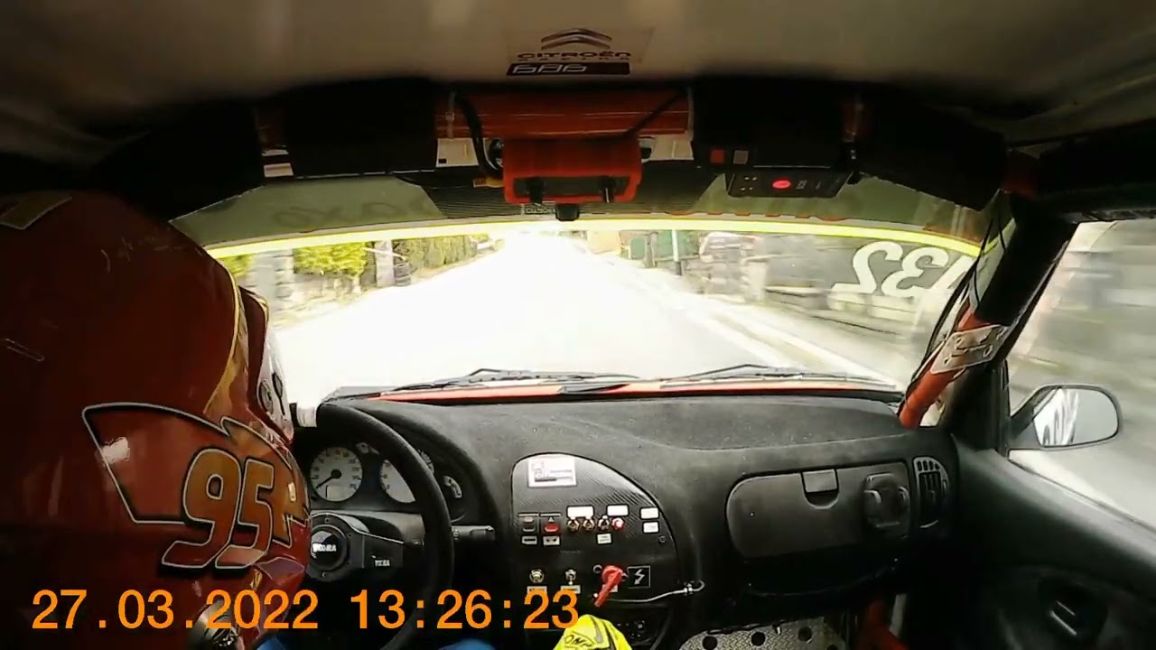 On board Coppa della Consuma 2022 Citroen Saxo