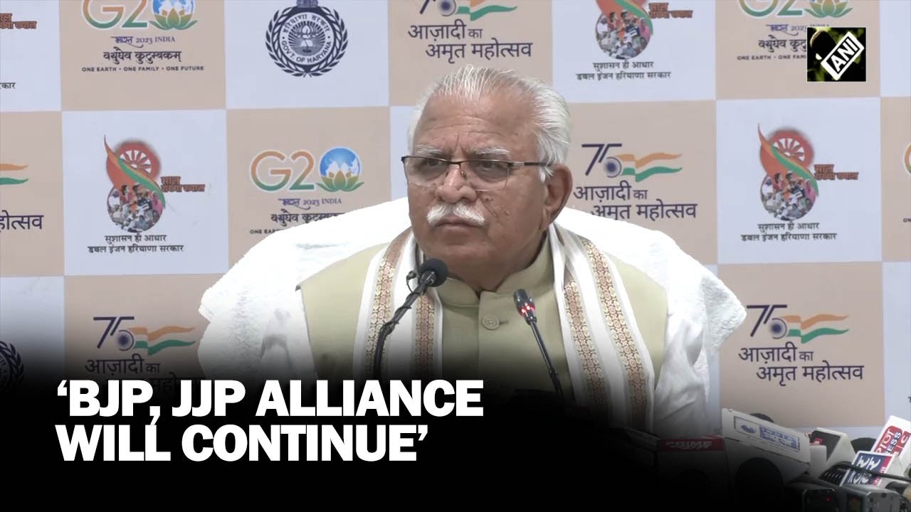 &lsquo;BJP, JJP alliance will continue&rsquo;: Haryana CM debunks rumours of tension between parties