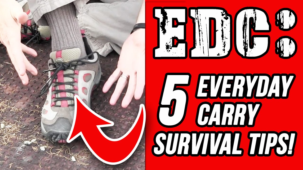 Survival Tips: 5 Tips on EDC Everyday Carry Survival Gear - Modern Combat and Survival