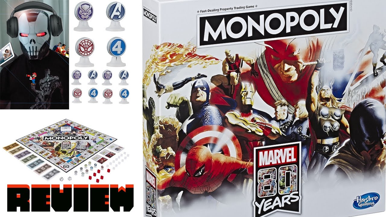 Foxy Unboxy: Marvel 80 Years Monopoly Board Game Unboxing & Review