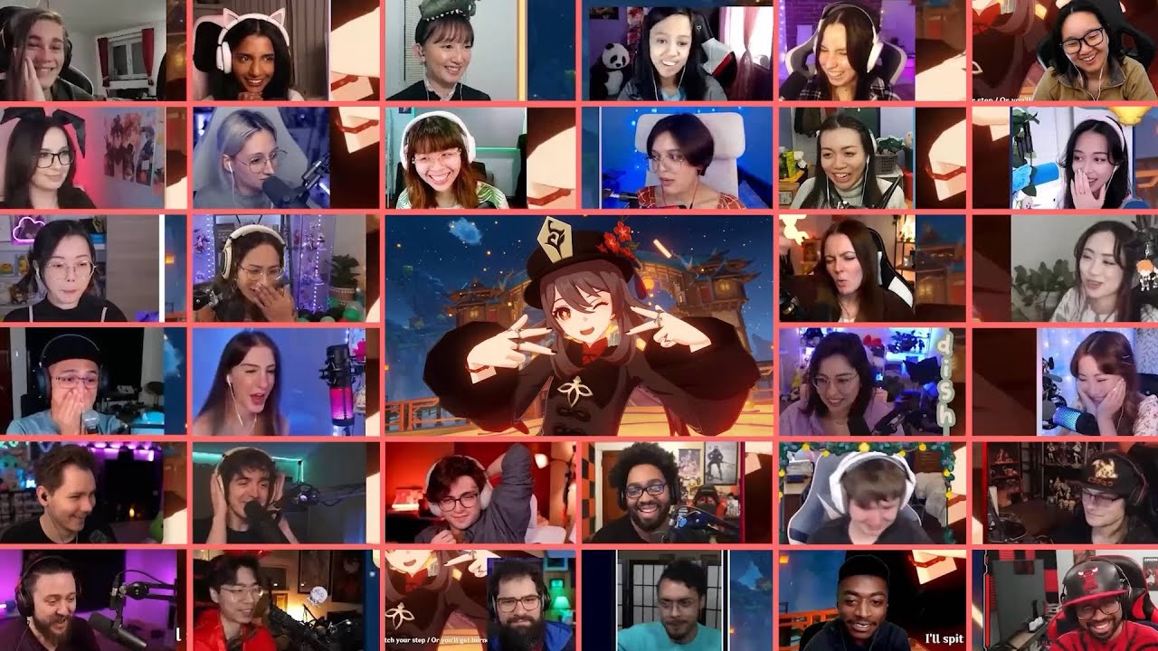 The Exquisite Night Chimes: A Brilliant Banquet of Music | Genshin Impact Reaction Mashup