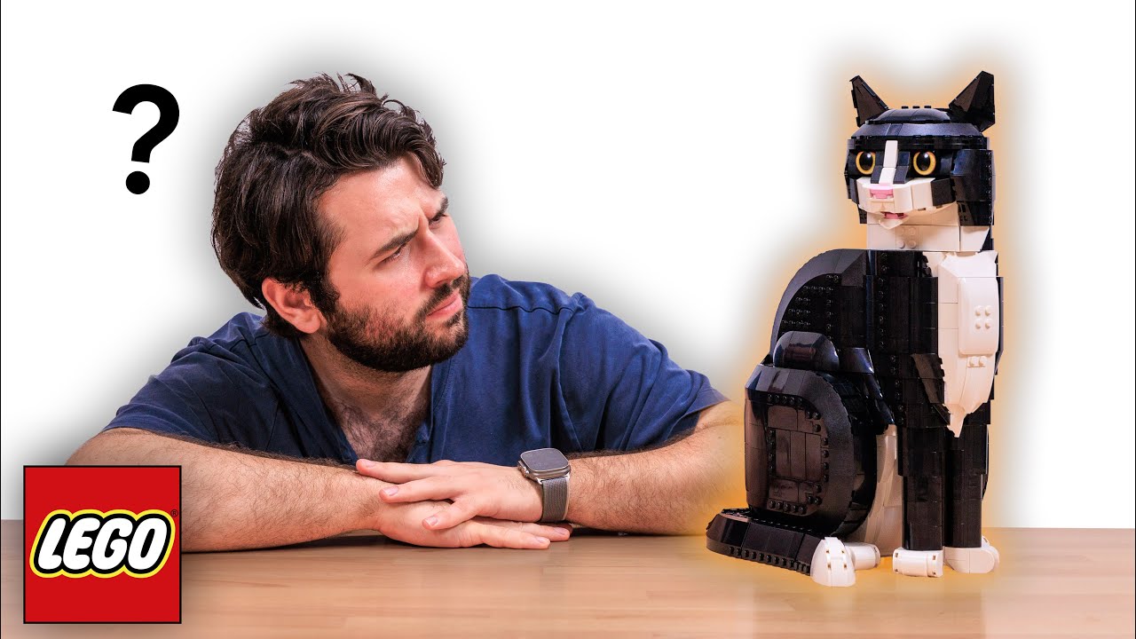 ОБЗОР LEGO Tuxedo Cat | Набор 21349