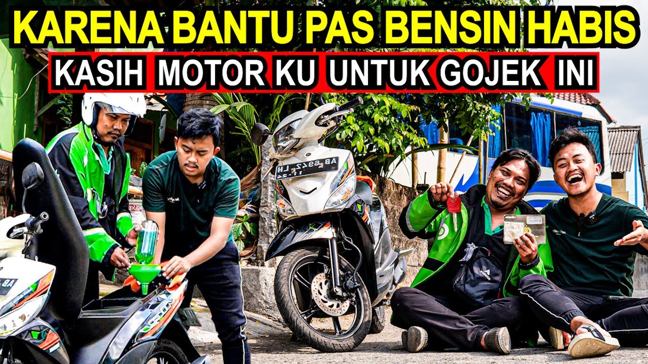 KETIKA BENSIN MOTOR KU HABIS! YANG BANTU SAYA BERIKAN MOTOR KU | Muhammad Hasan Abdillah