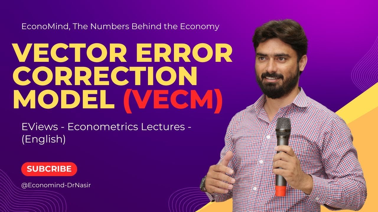 VECM |Vector Error Correction Model | Econometrics | VECM explained | EViews