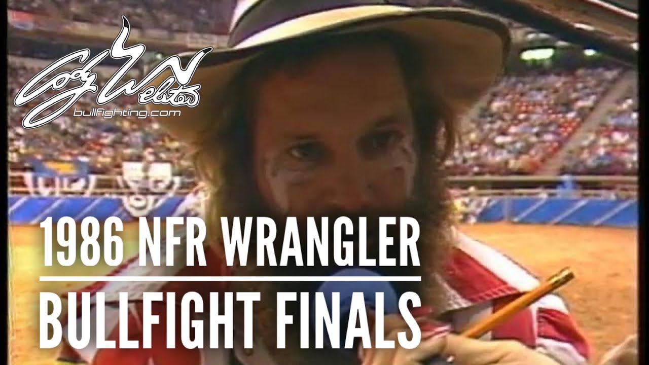 Wrangler NFR Bullfight Finals 1986