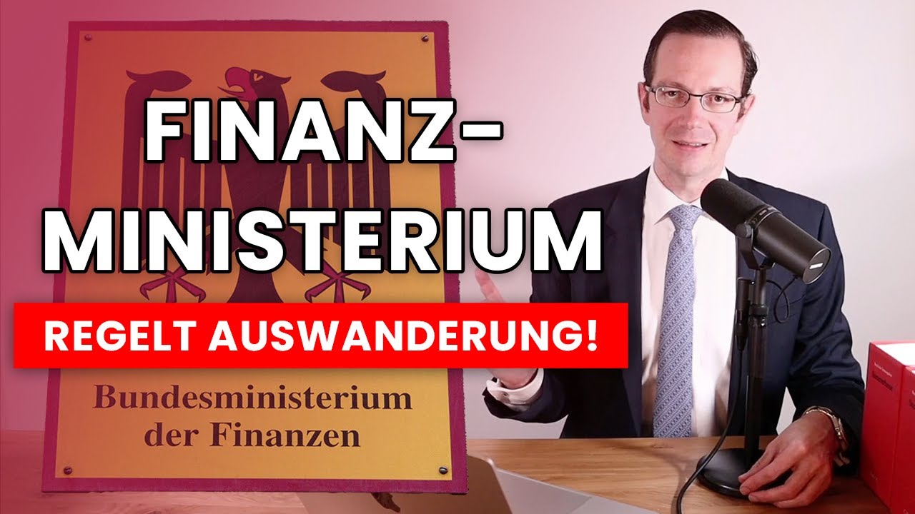 BMF verschärft Steuern für Auswanderer!