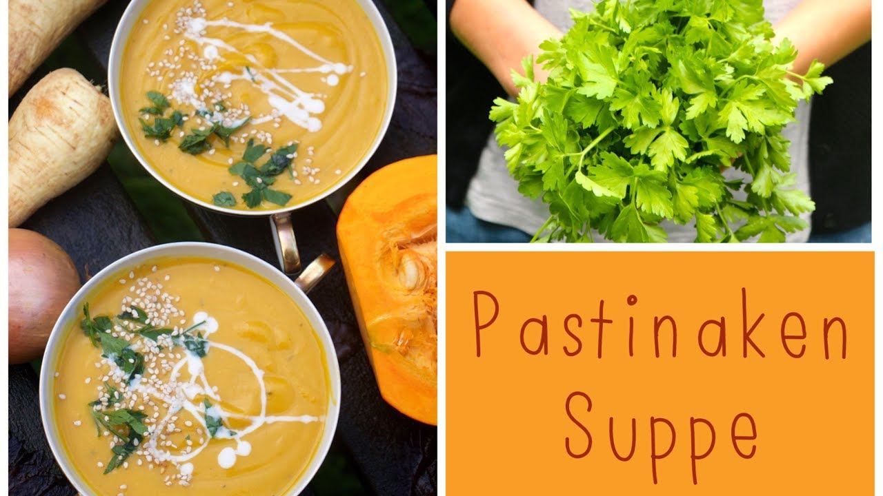 Pastinaken-Kürbis-Suppe mit Sesam / Homemade / LadyLandrand