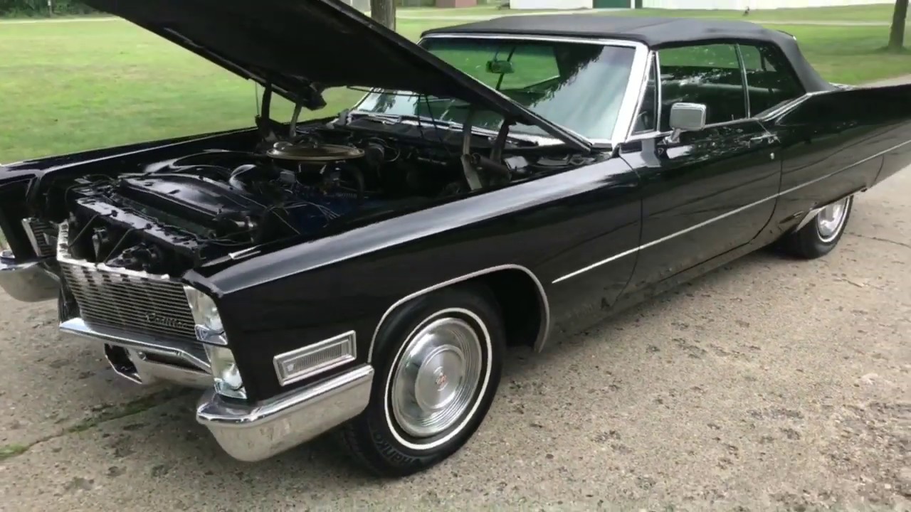 1968 Cadillac DeVille Convertible STK 535 from Rev Up Motors