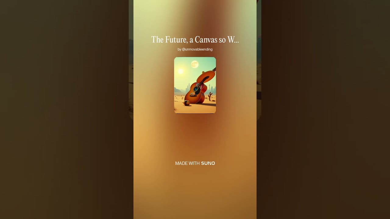 The Future, a Canvas so Wide 6 - Instrumental #AI​ #Song​ by #Suno​ #music​ #newmusic​