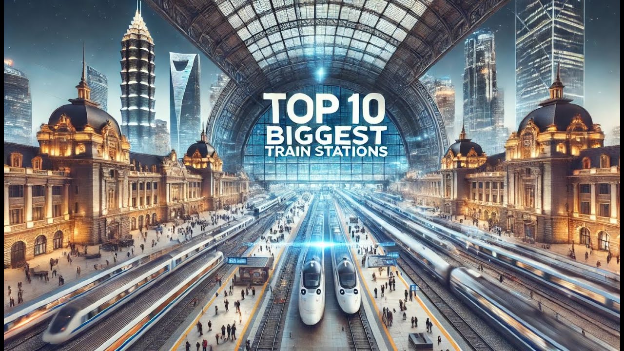 Top 10 Largest Train Stations in the World &ndash; Mind-Blowing Railway Hubs #train #railway #railroad