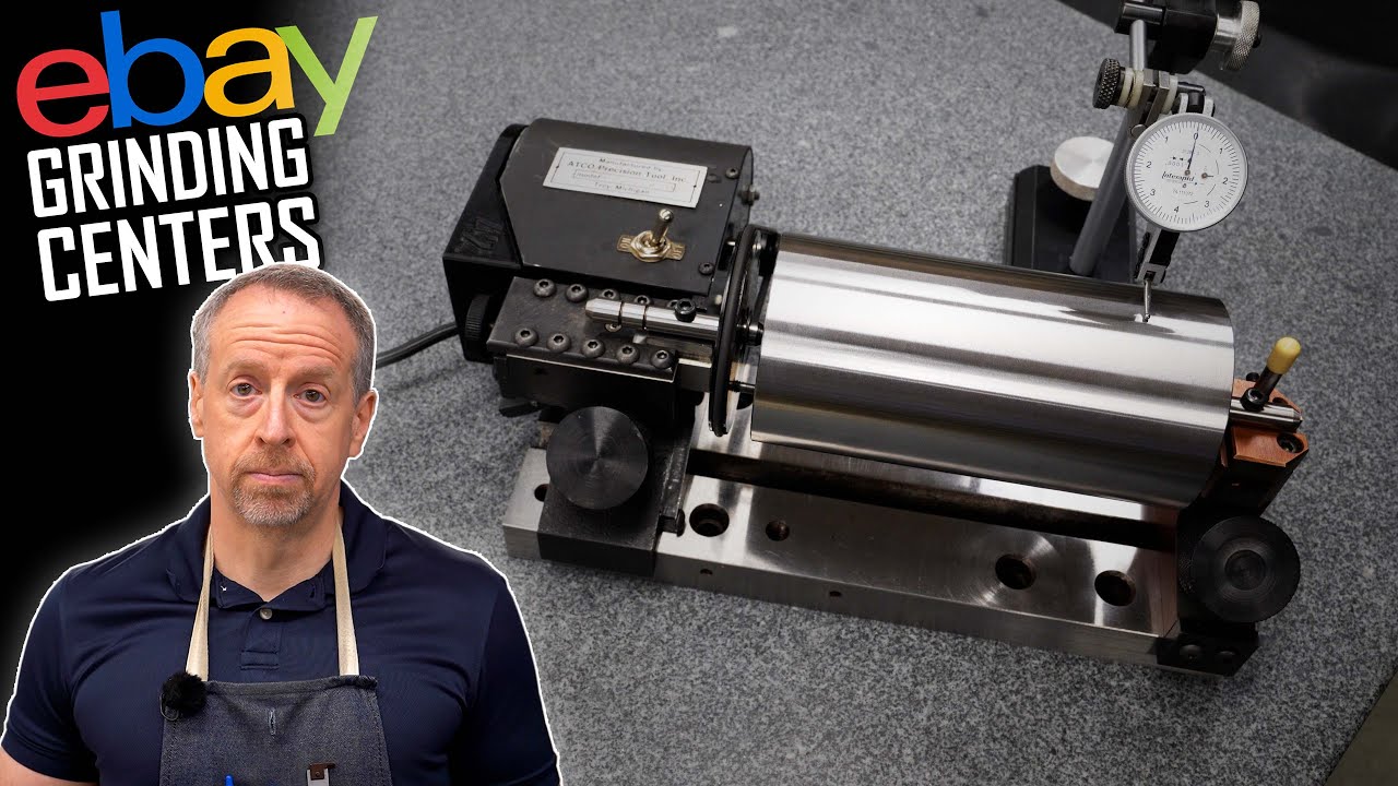 Restoring Motorized Grinding Centers | Atco MOTO-Center | Harig Lectric Centers