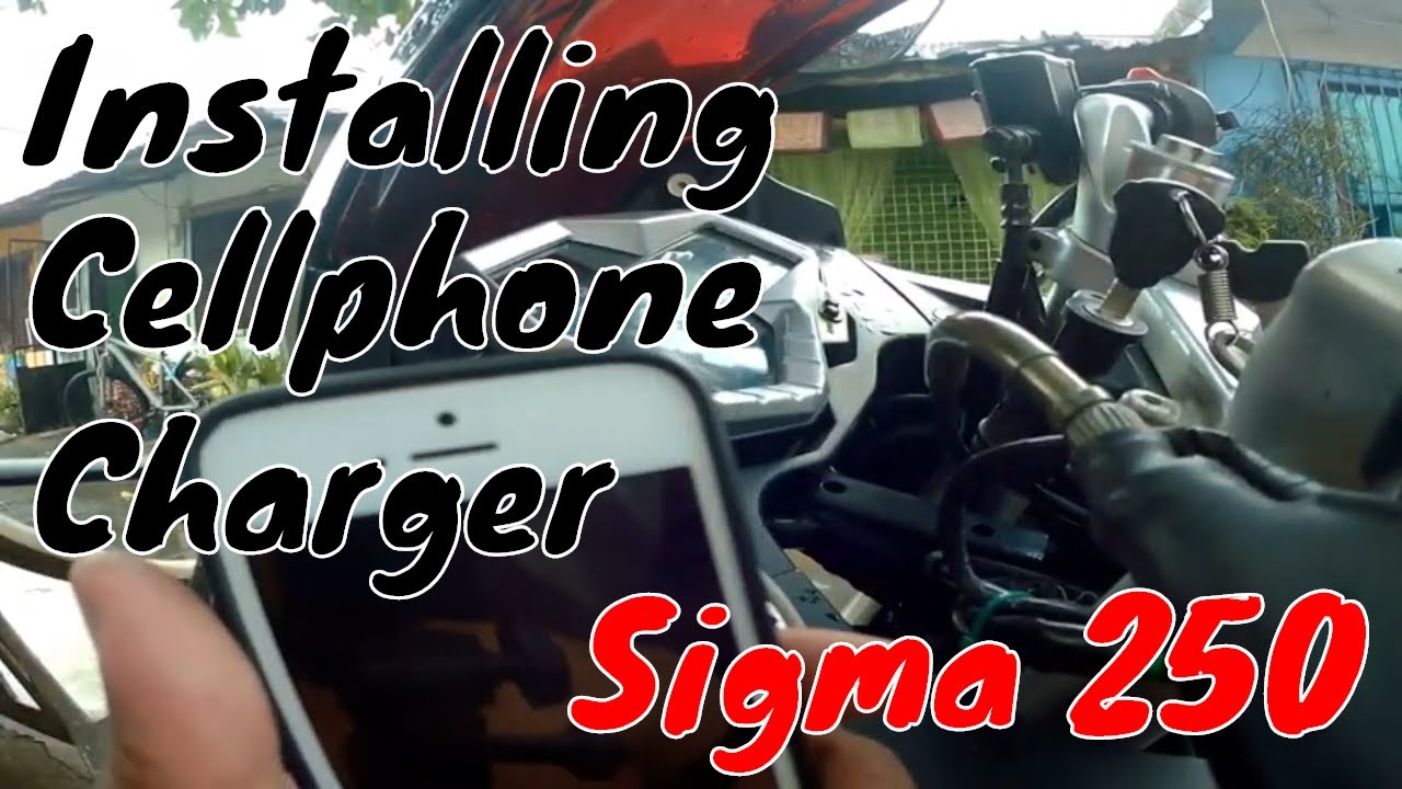 Instaling Cellphone Charger | Tutorials | Sigma 250