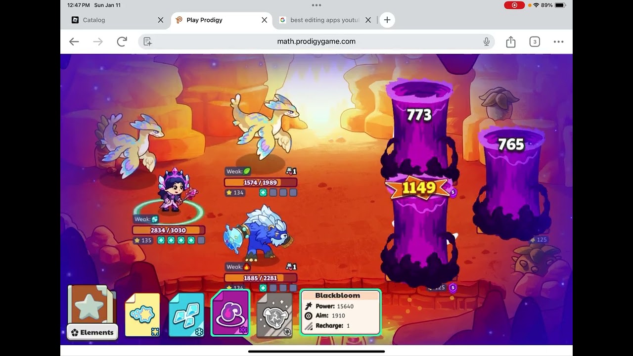 Playing prodigy!