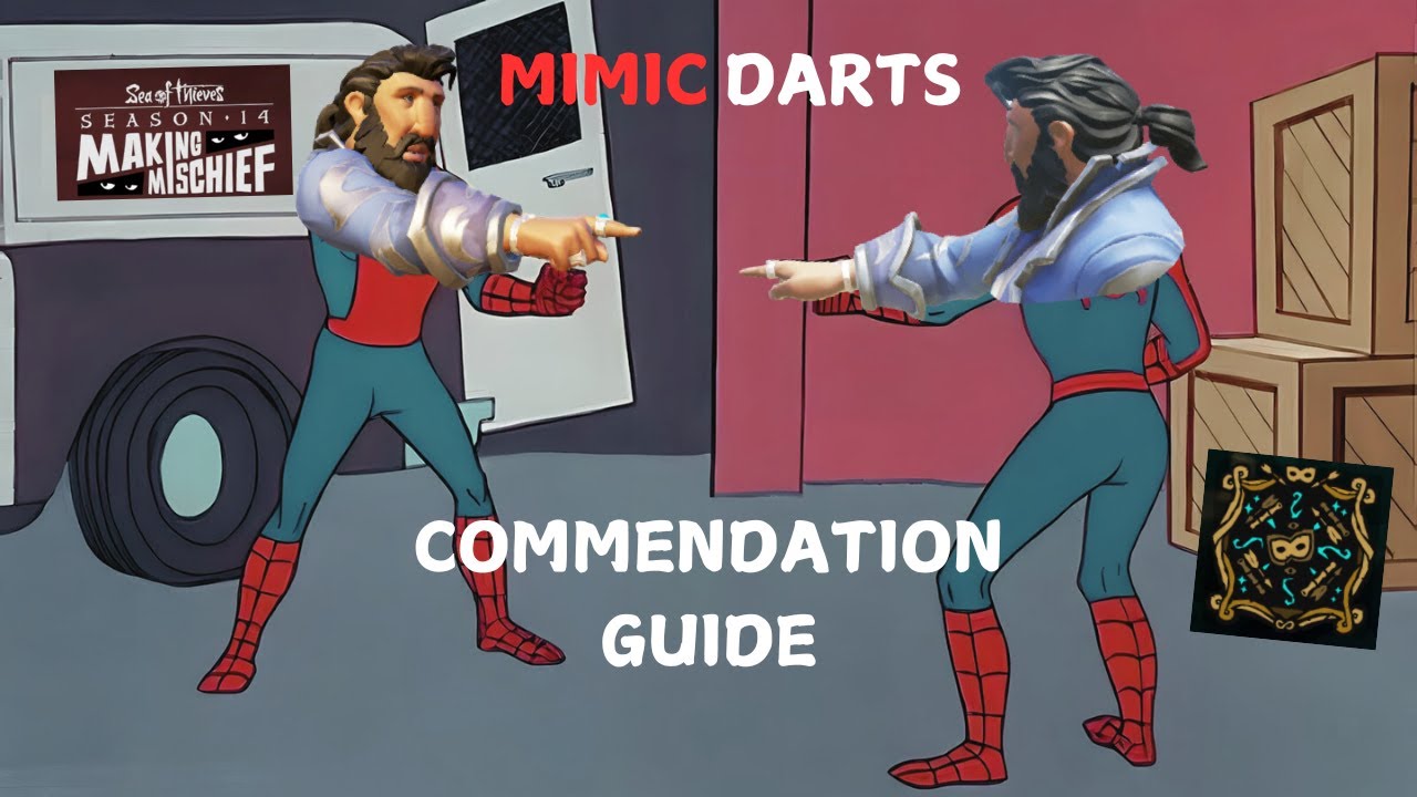 Season 14 Mimic Darts FULL Commendation Guide | Sea of Thieves