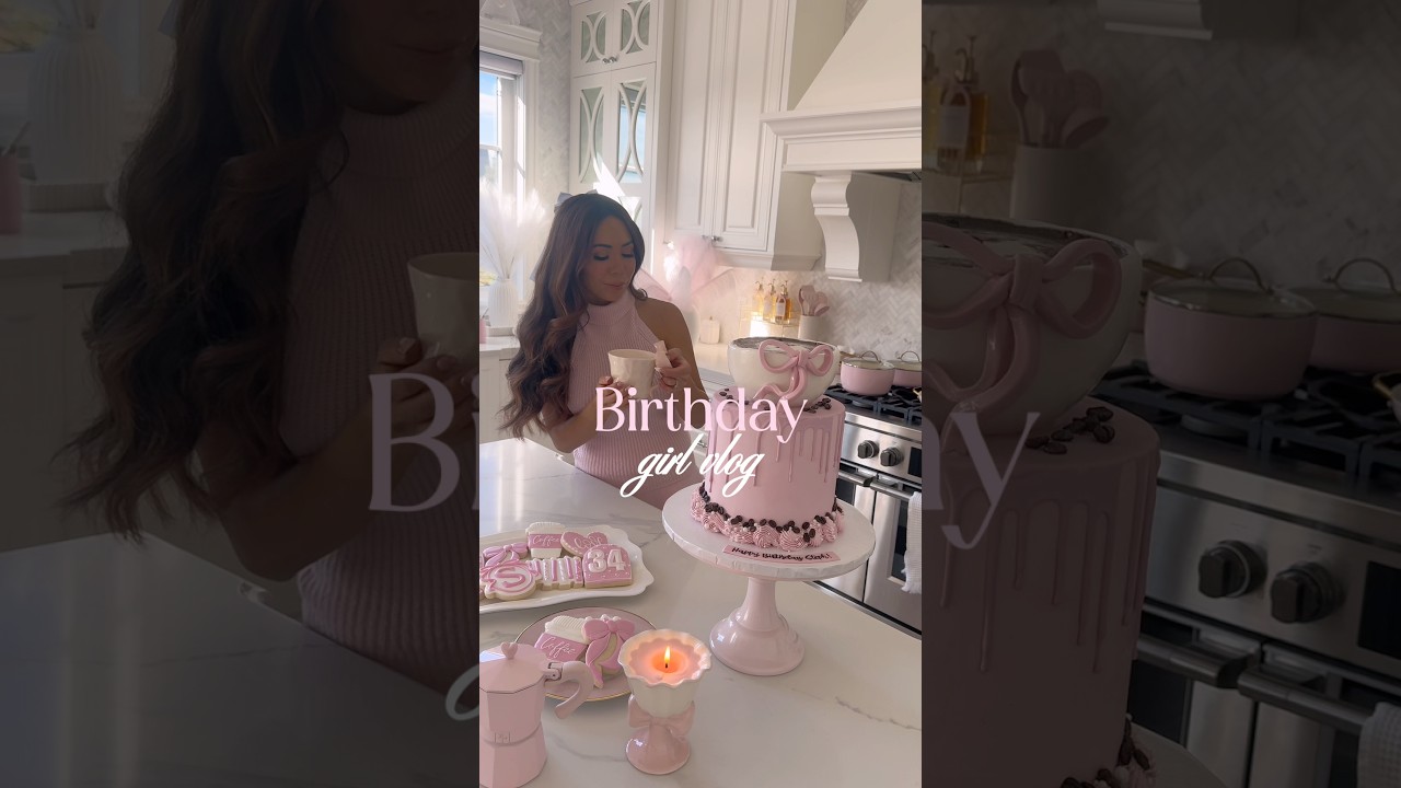 У меня сегодня день рождения!🎂🎀✨Та же розовая утренняя рутина, просто сегодня я чувствую себя осо...