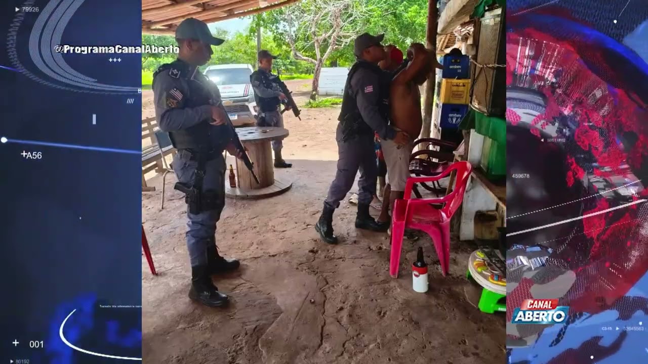 POLICIA MILITAR DE TIMBIRAS RETIRA ARMAS E DROGAS DE CIRCULAÇÃO EM OPERAÇÃO NA ZONA RURAL