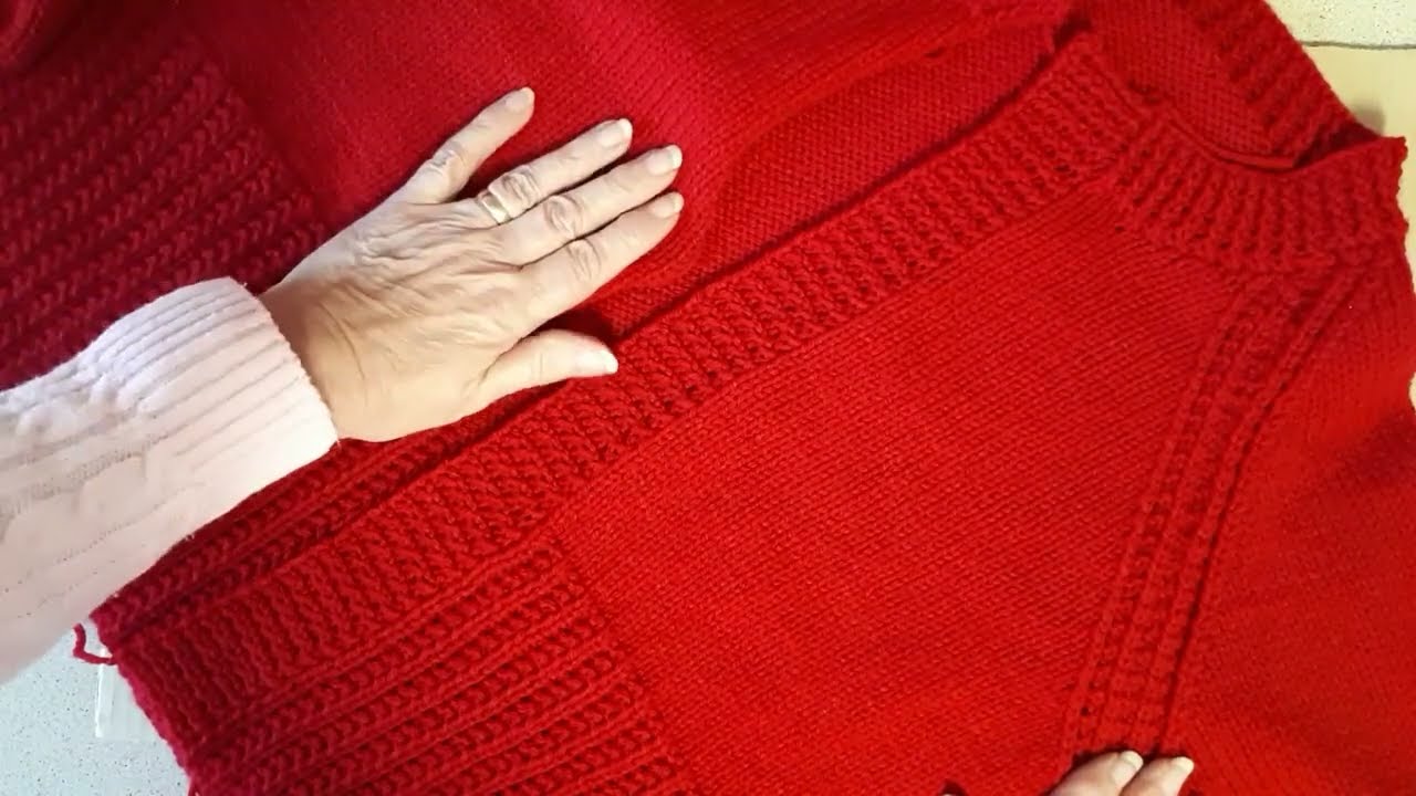 #38, A Perfect Sideways Cardigan Band, Sheila's Just Knitting
