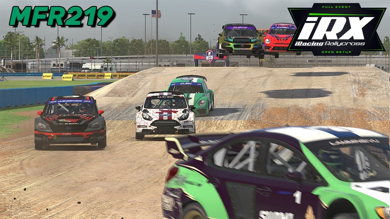 Slowdowns - Class B Rallycross Series - Daytona Rallycross Long - iRacing Dirt Road