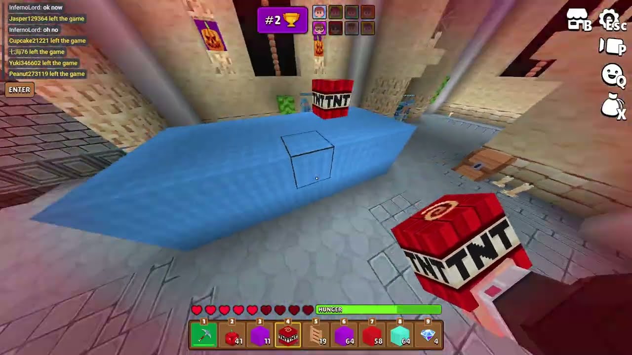 MineFun io  Pickaxe only challenge in Bedwars!#minefun#minecraft#viral#games#gaming#bedwars#video