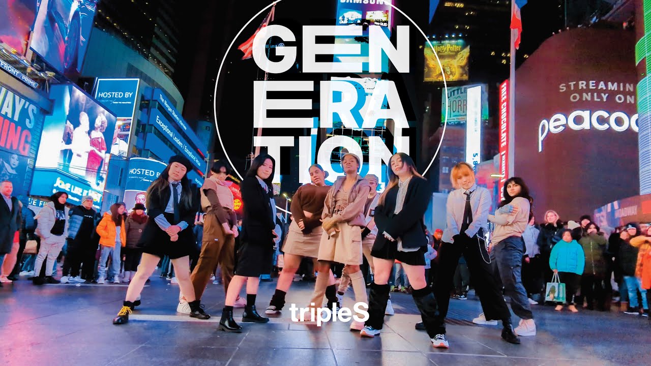 [KPOP IN PUBLIC NYC | TIMES SQUARE] 트리플에스(tripleS AAA) - 'Generation' Dance Cover by OFFBRND