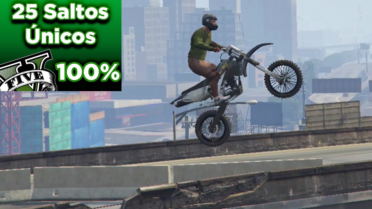 GTA V - Os 25 Saltos Únicos - 100%