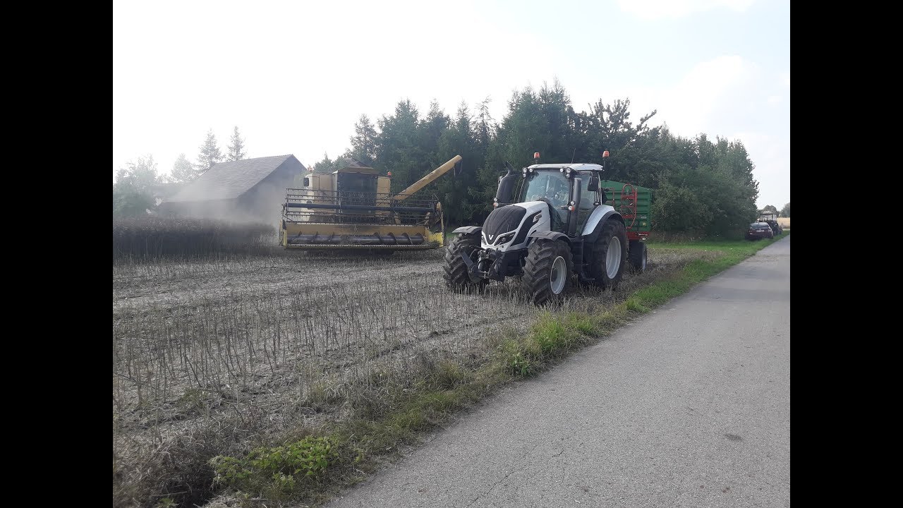 Desykacja .Żniwa rzepakowe 2018 Reno/Valtra/NewHolland