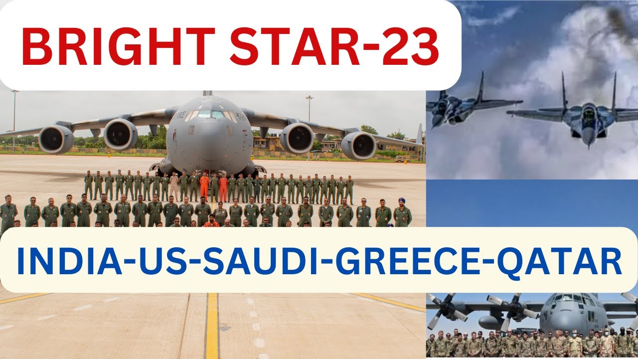INDIA Participates in Exercise BRIGHT STAR-23 in Egypt