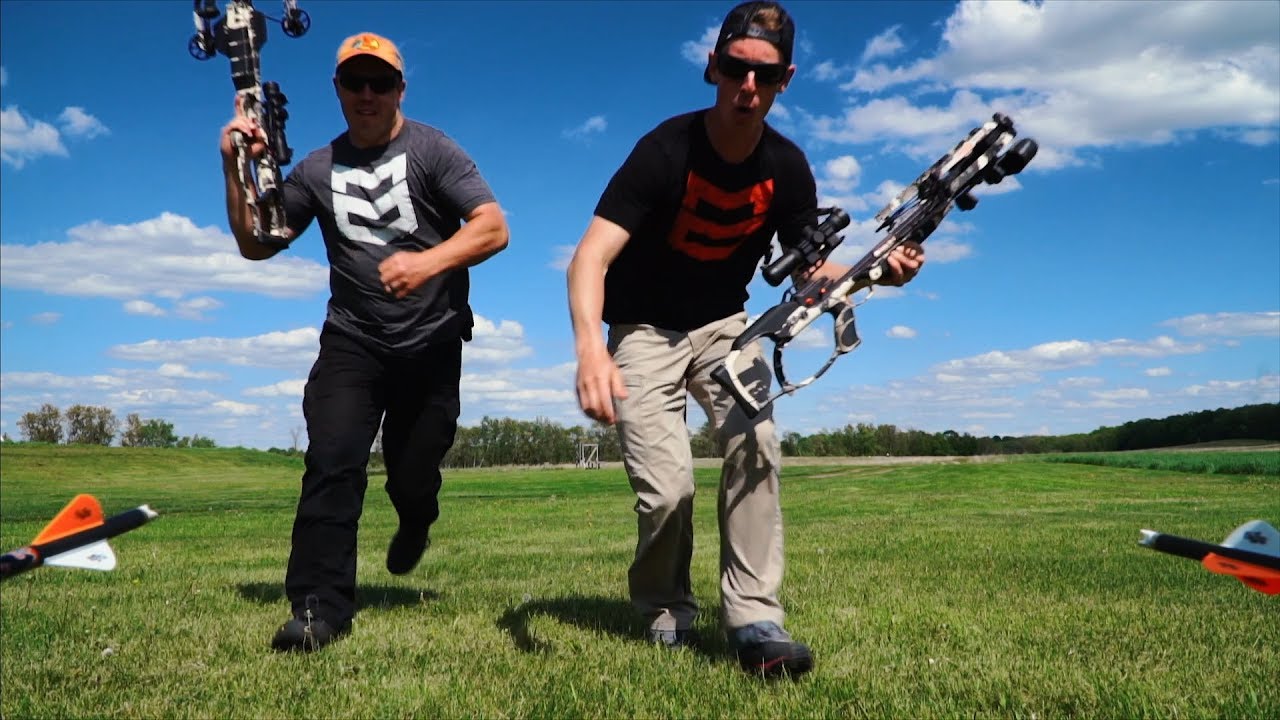 Crossbow Trick Shots | Gould Brothers