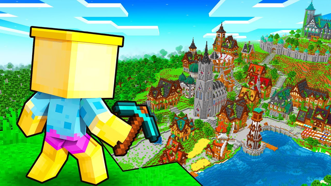 Le début PARFAIT de notre nouveau monde Minecraft !