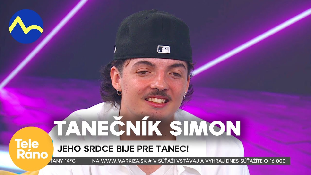 Simon Šinka - tanec je pre mňa všetko! | Teleráno