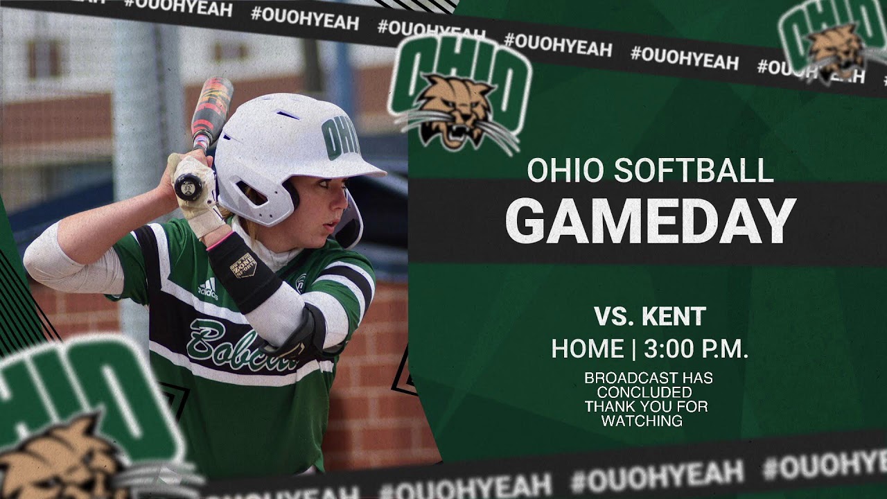 Ohio Softball 2023 vs Kent State Game 1