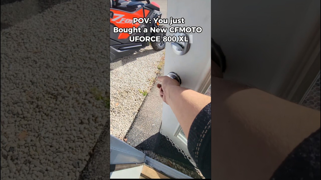 POV: Właśnie znalazłeś sw&oacute;j następny UTV &mdash; CFMOTO UFORCE 800 XL!