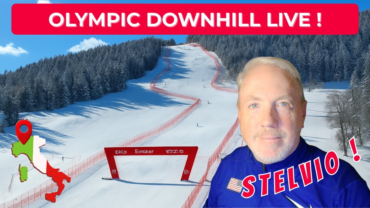 Men's Olympic Downhill LIVE - Commentary & Watchalong #olympics2026 #downhill #MilanoCortina2026