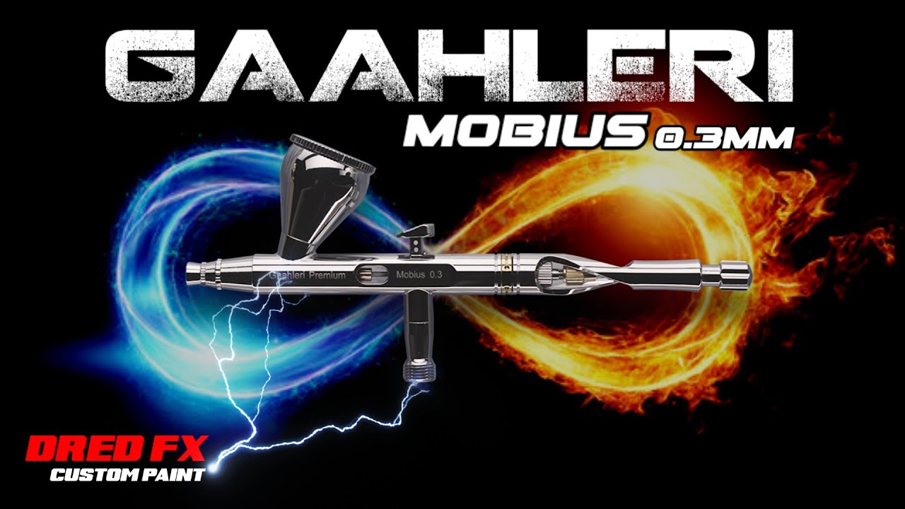 Gaahleri mobius 0.3mm up close and spray test review