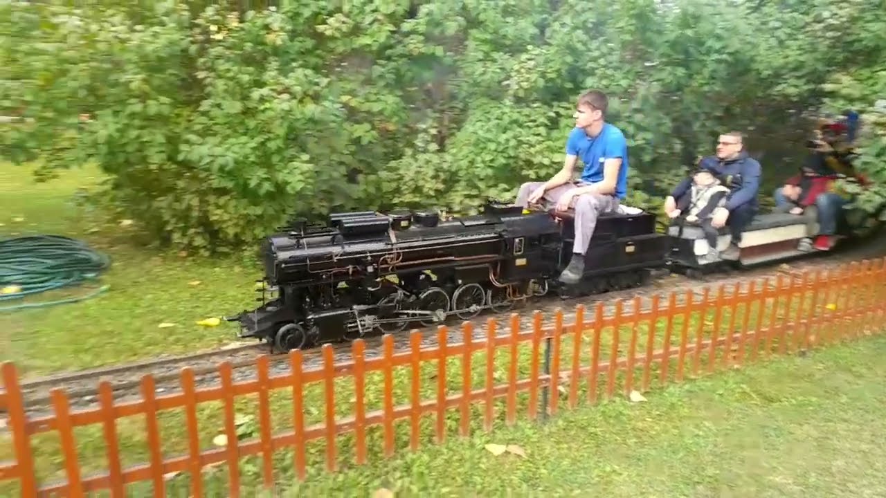 MINI VONAT, NAGY VASÚT - HATALMAS TERÜLETEN A KERTI VASÚT A VASÚTTÖRTÉNETI PARKBAN