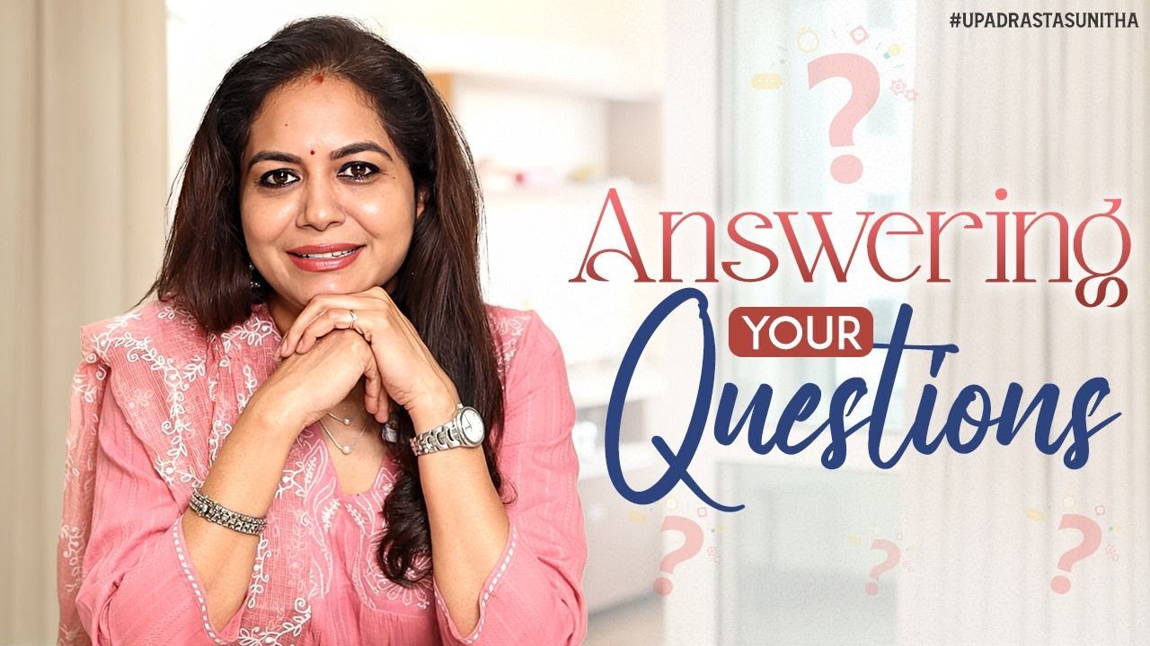 Sunitha Upadrastha Unveils Elegance: Heartfelt Replies to Admirers | Q&A | Sunitha Upadrasta