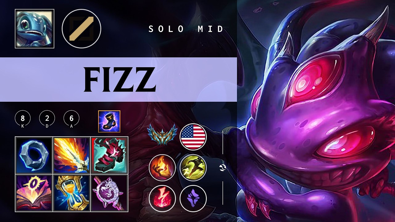 Fizz Mid vs Galio - NA Challenger Patch 26.03