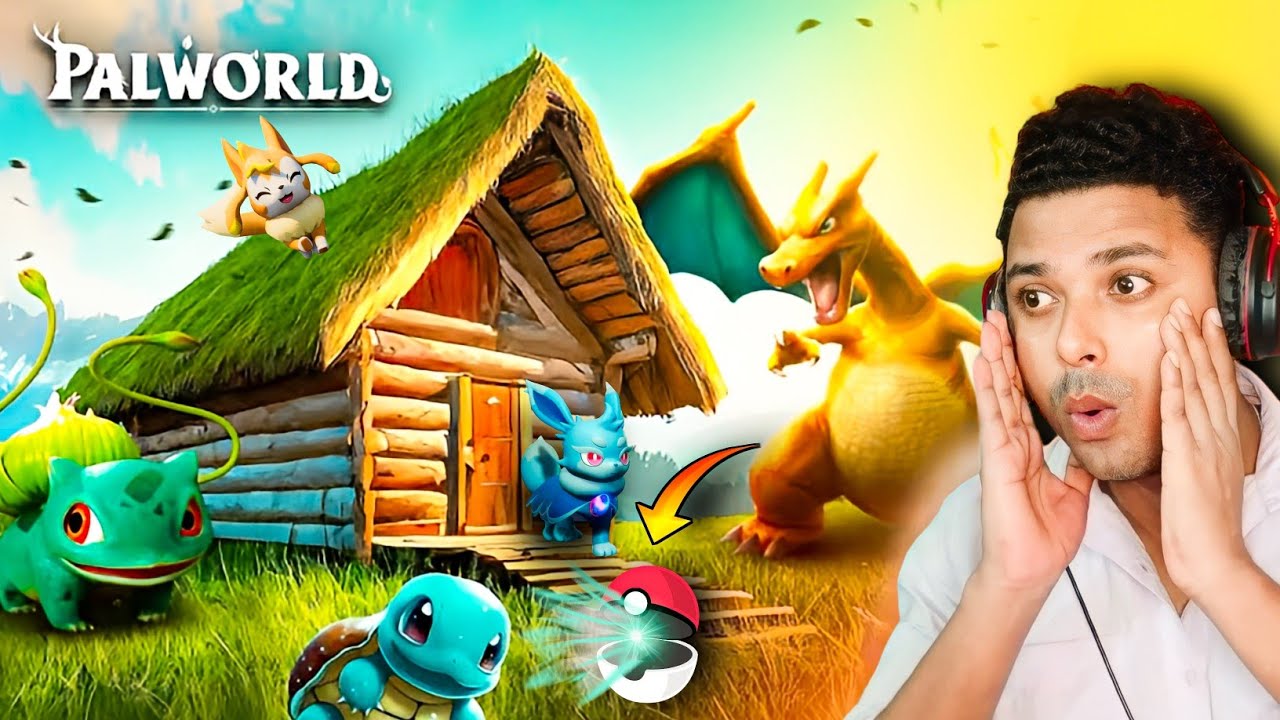 Build A House In Pokemon World 😲 || Palworld Gameplay (Part 1) || Bonglect Gaming