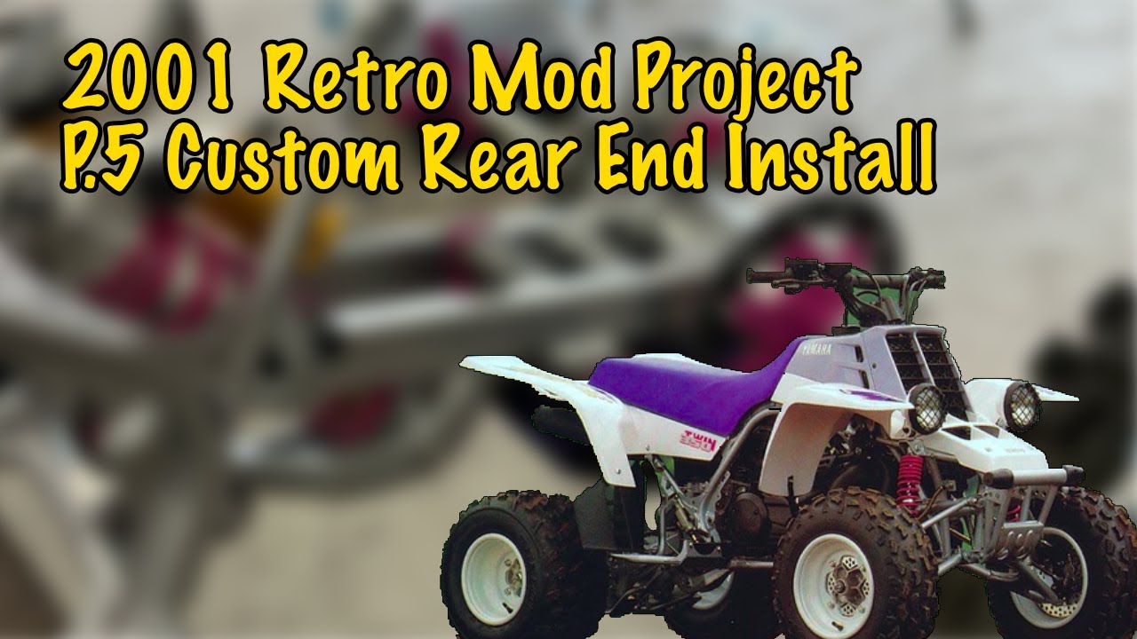 1993 Banshee Extended Axle Custom Powdered Rear Spring Install