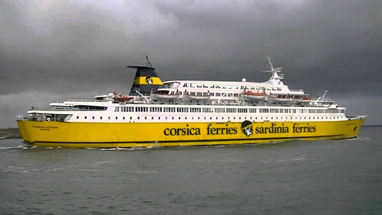 Ferries at the Port of Bastia, Corsica