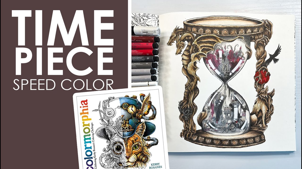 Time Piece in Colormorphia by Kerby Rosanes Speed Color