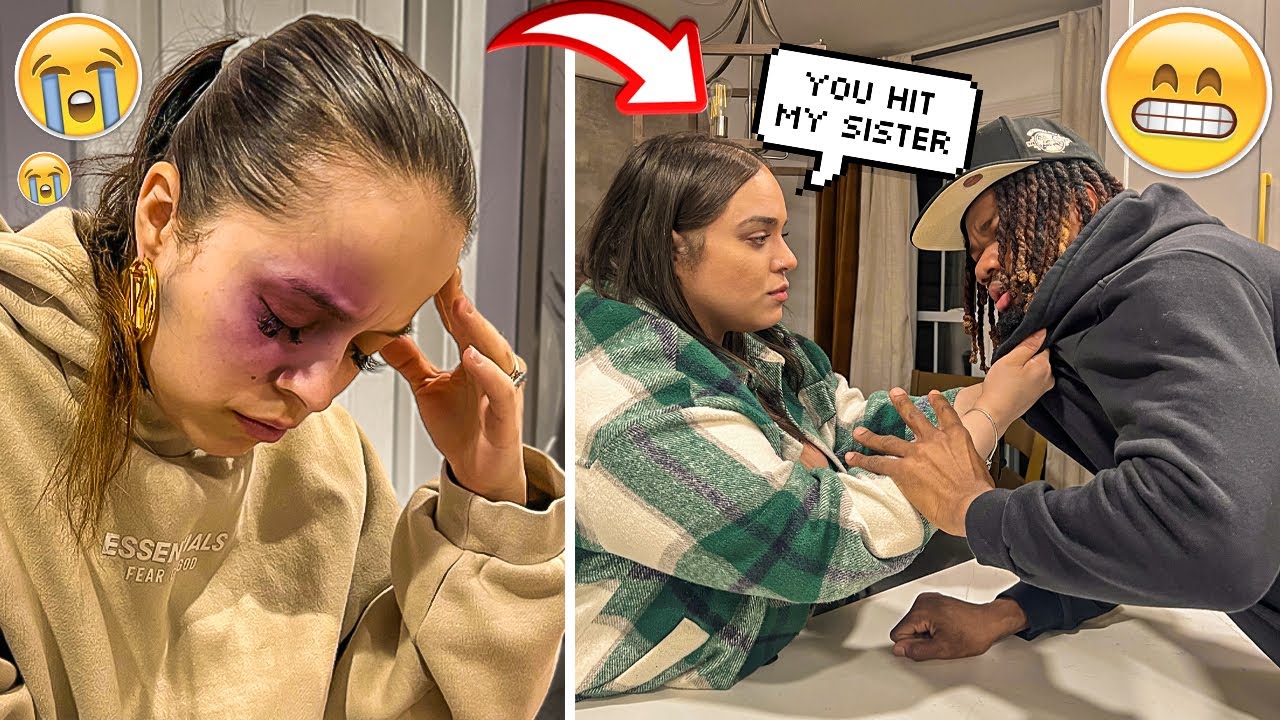 Shane Gave Me A Bruise AND MY SISTER LOST IT *Prank Gone Extremely Wrong*