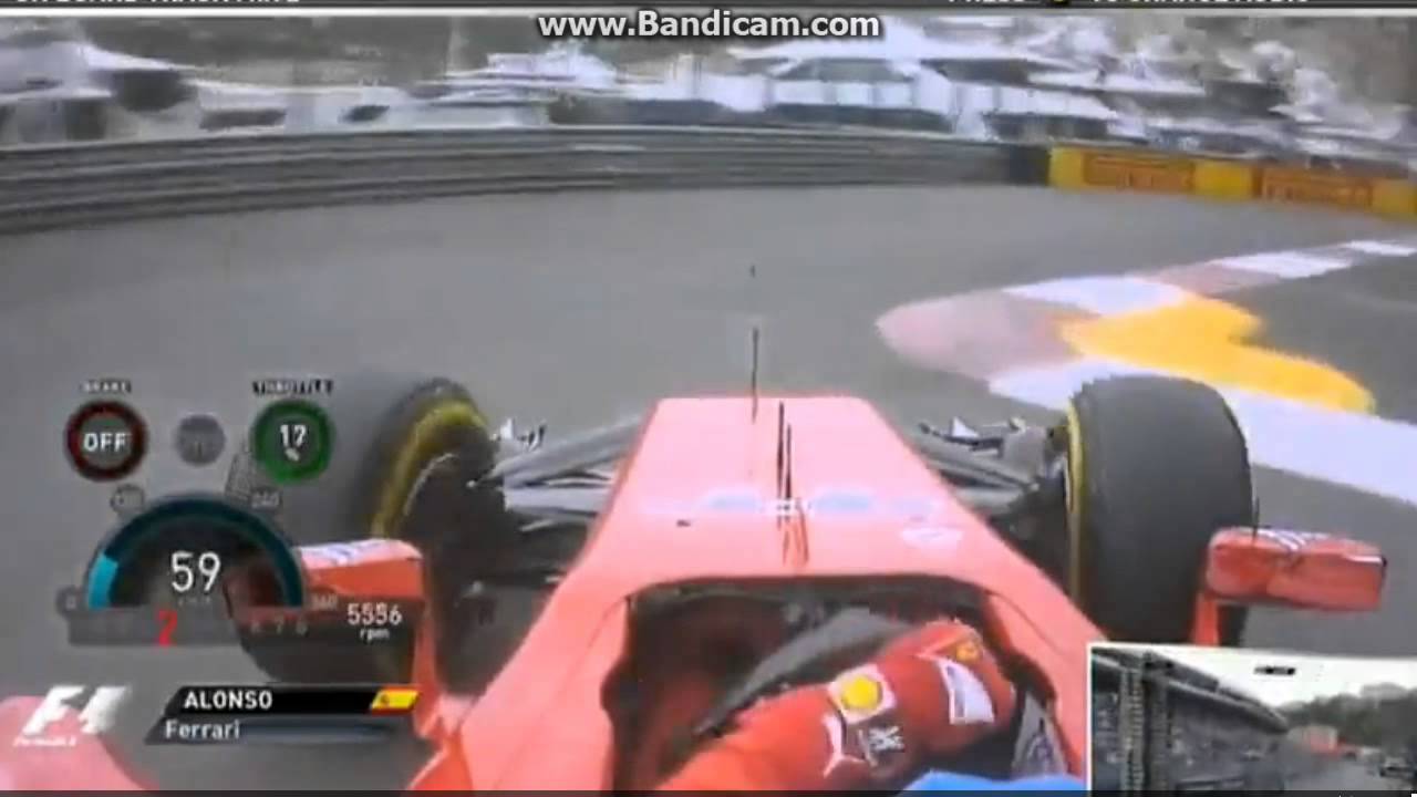 Formula1  -  2014 Montecarlo Onboard F. Alonso